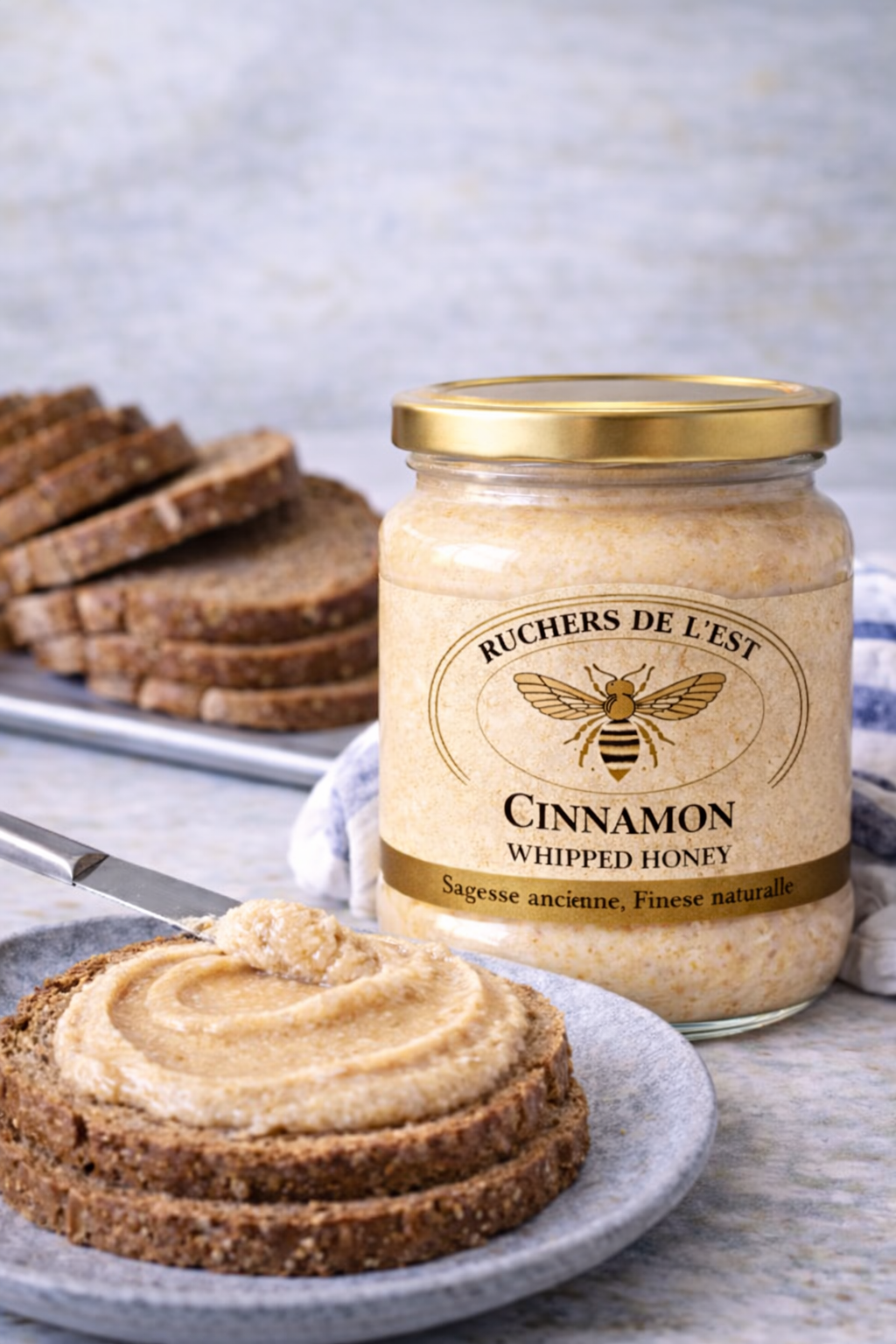 Cinnamon Whipped Honey